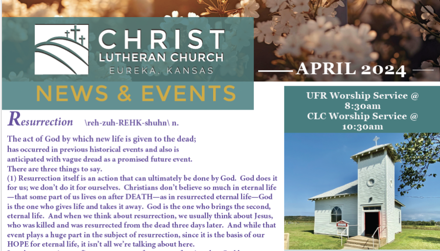 April 2024 Newsletter